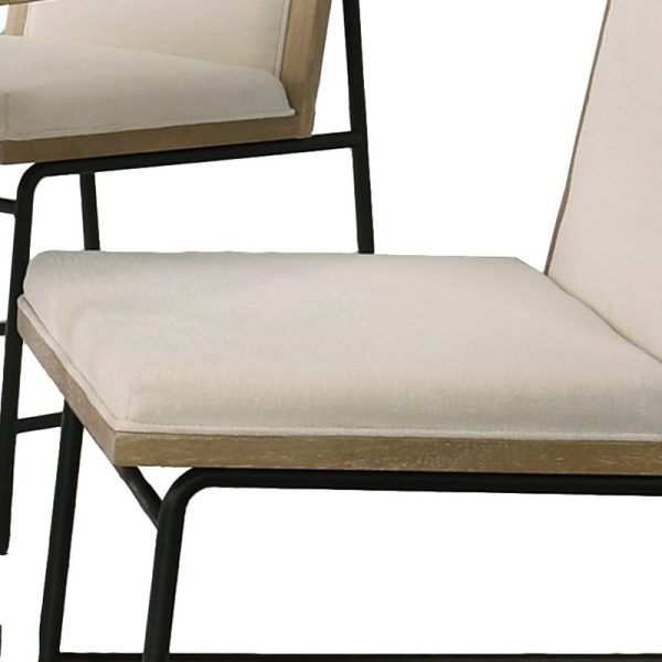 Torrance Set of 2 Oak Finish 18.5"W Dining Chairs - Image 2