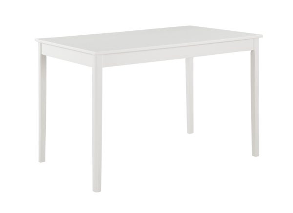 Lavinia 45"W 5-Piece White Dining Set - Image 6