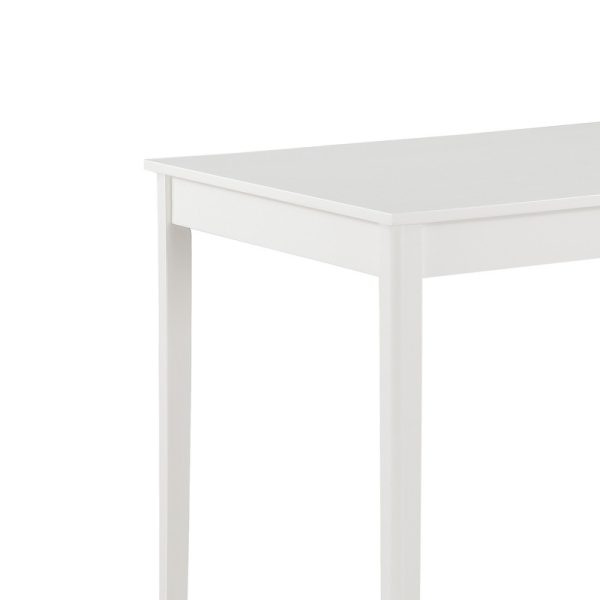Lavinia 45"W 5-Piece White Dining Set - Image 5