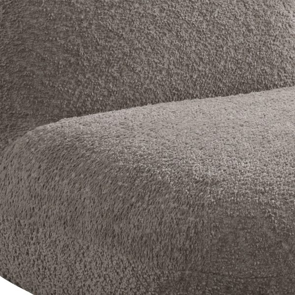Weston 21.5"W Brown Chenille Deer-Shaped Kids Chair - Image 2