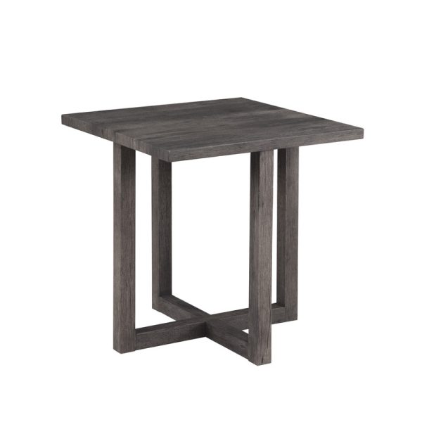Moseberg 24"W Rustic Wood End Table - Image 2