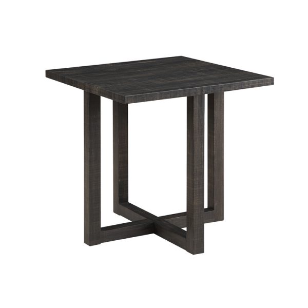 Moseberg 24"W Gray Oak End Table - Image 2