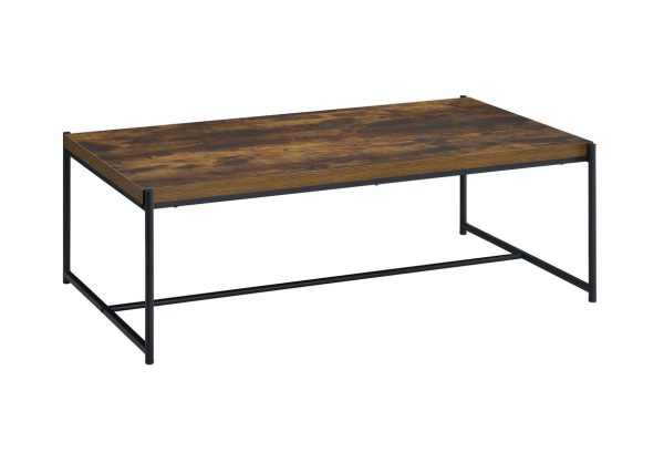 Lennox 3 Piece Brown Coffee and End Table Set - Image 3
