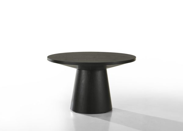 Jasper Ebony Black 29"W Round Coffee Table - Image 5