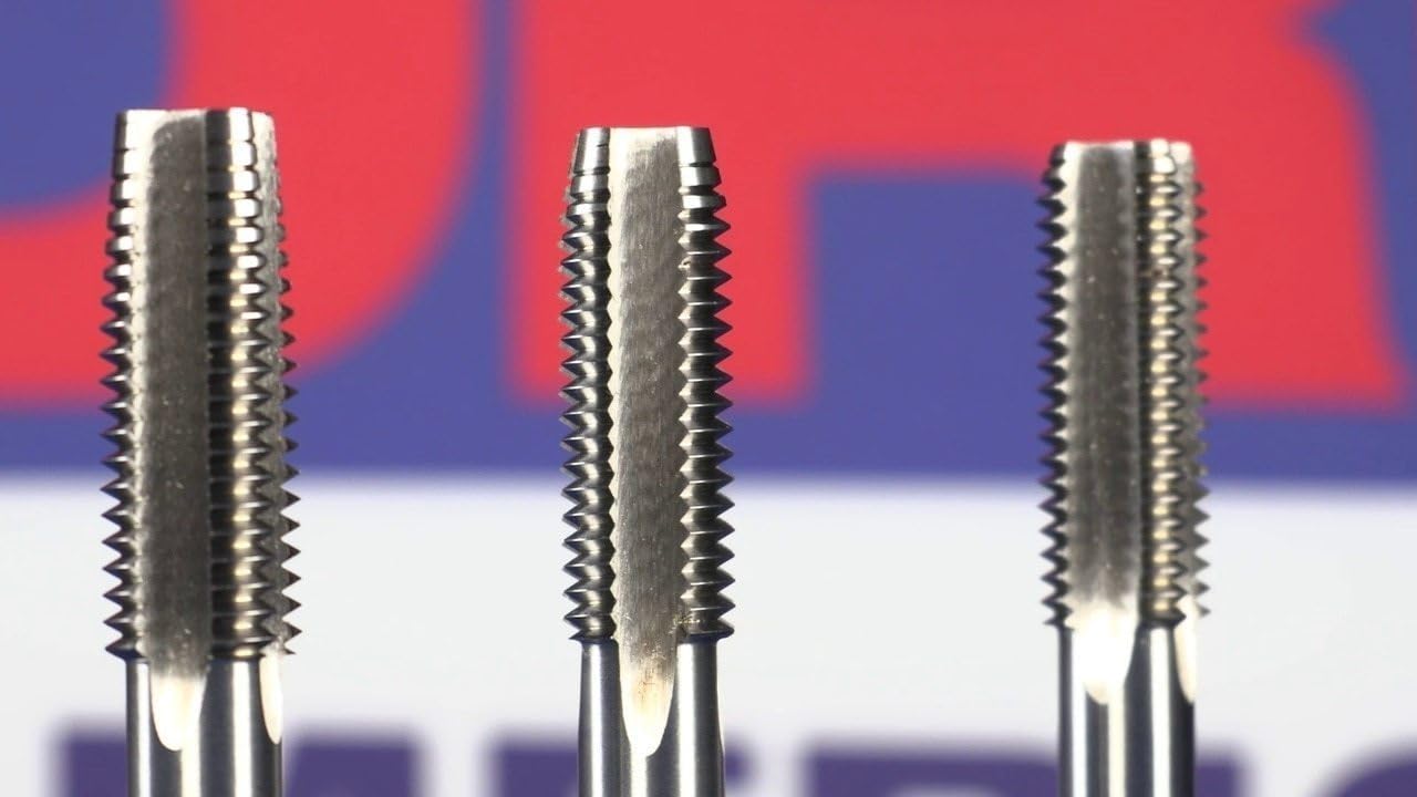 Drill America DWTT8X1.25 m8 x 1.25 High Speed Steel 4 Flute Taper Tap, (Pack of 1) - Image 4