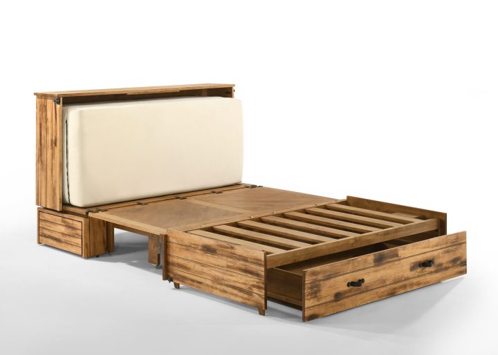 Ranchero Murphy Cabinet Bed Bakar Open 1