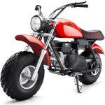 Trailcross Gas Powered Mini Bike Red