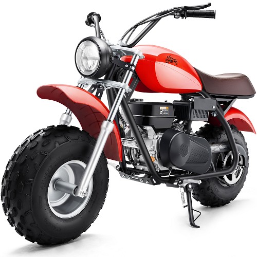 Trailcross Gas Powered Mini Bike Red