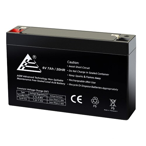 Battery 6v/7ah