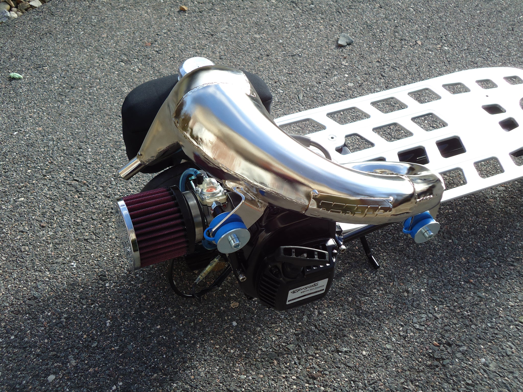 JetPro Goped Whiplash Full Race Pipe - Chrome