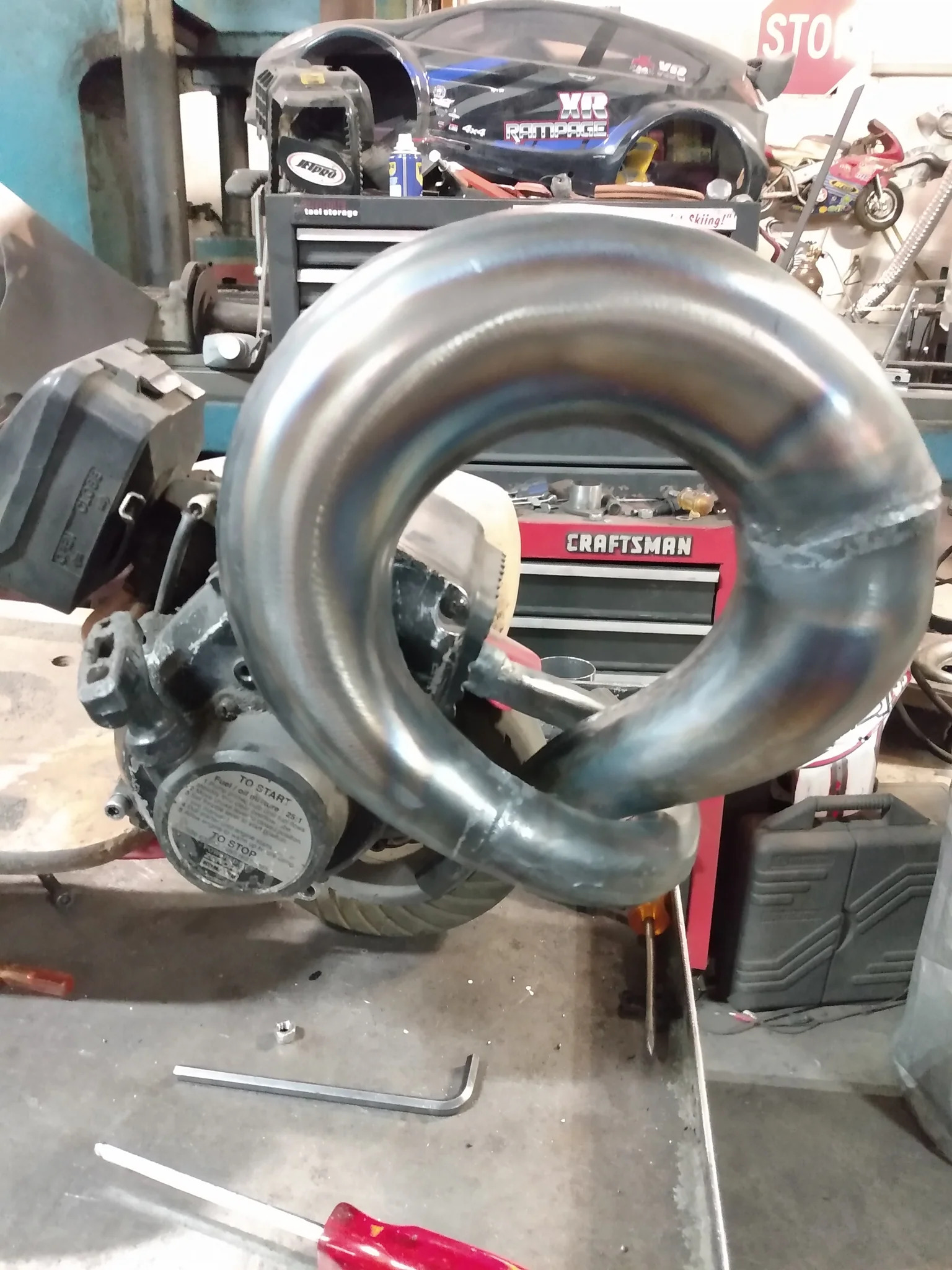 JetPro Goped Sport Spindle Drive with RC Motor - Raw