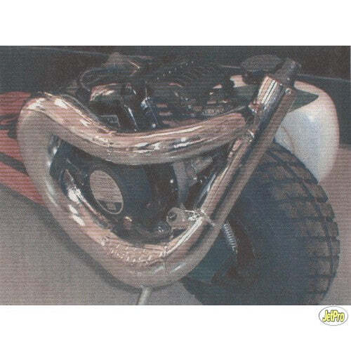 JetPro Goped Bigfoot Performance Pipe - Chrome