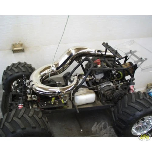 JetPro FG Monster Beetle Performance Pipe - Chrome
