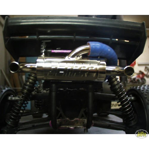 JetPro Dually Silencer Performance Pipe - Chrome
