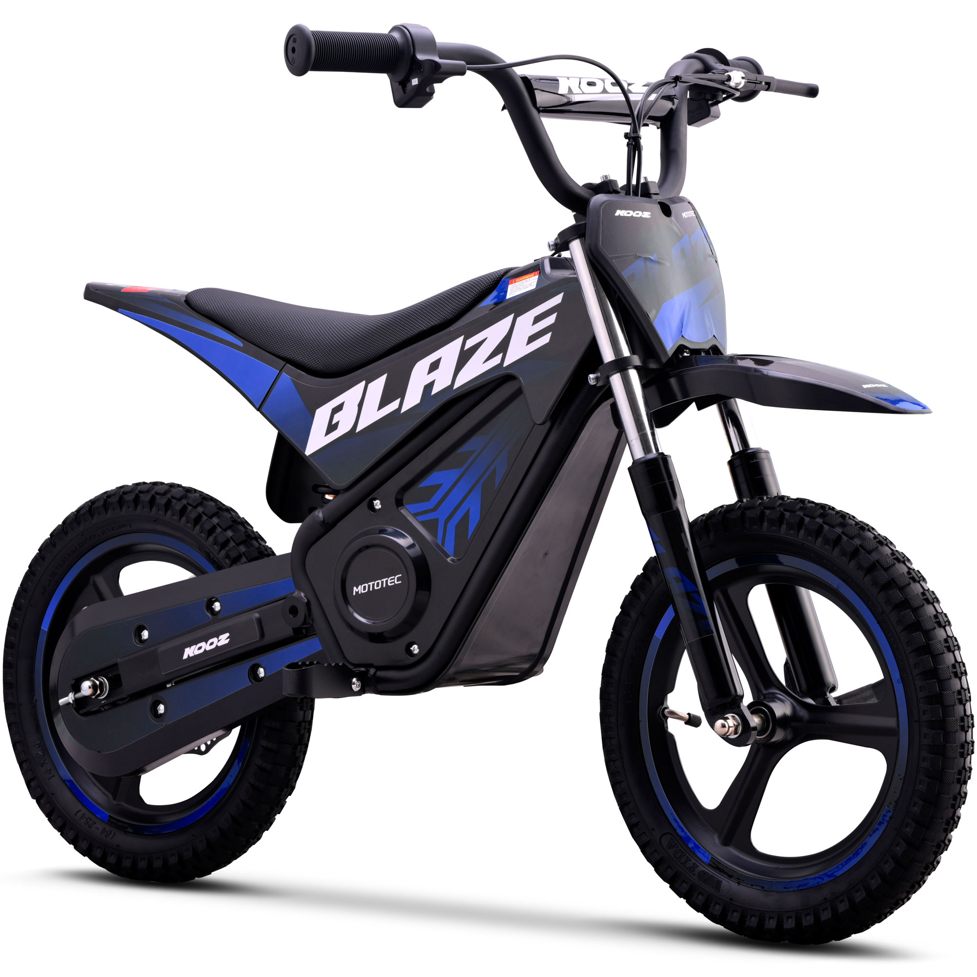 MotoTec 36v 350w Blaze Electric Dirt Bike Blue