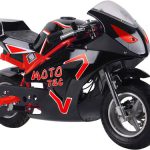 MotoTec 36v 500w Electric Pocket Bike GT Red