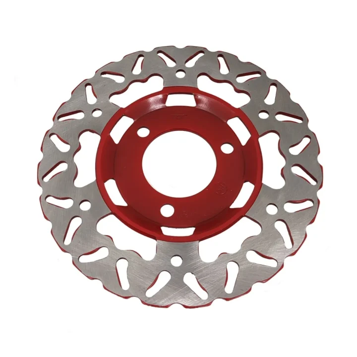 Universal Parts 180mm Wave Brake Rotor - 3-Bolt Scooters