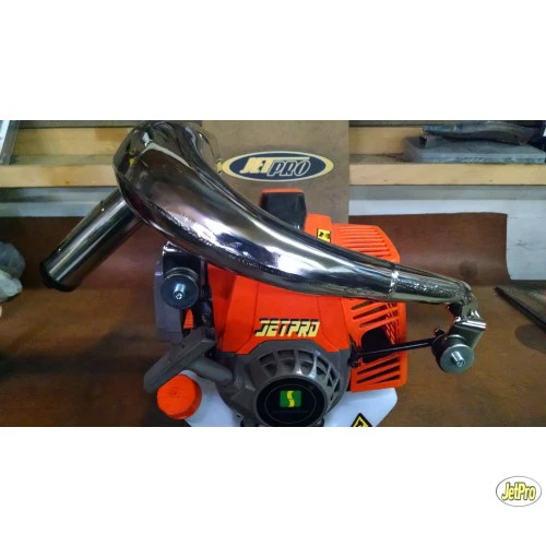 UberScoot 70x 63cc Huasheng Performance Pipe - Chrome