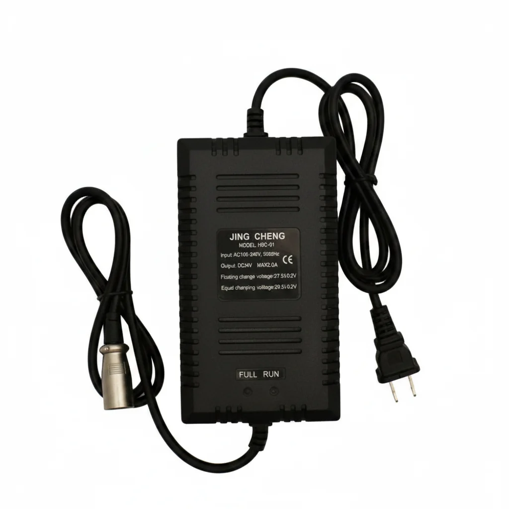 Universal Parts 24V 2A Lead Acid Battery Charger 3-Pin XLR